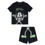 Pijama Mickey Esqueleto Preto Youccie