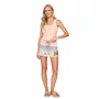 Pijama Regata e Short Feminino Especial Yoga Bears Lua Luá