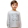 Pijama Teen Melange Cinza Game Dedeka