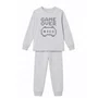 Pijama Teen Melange Cinza Game Dedeka
