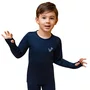 Pijama Teen Thermo Dry Dino Pixel Marinho Dedeka