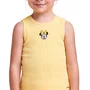 Regata Canelada Minnie Amarelo Anime