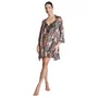 Robe Cetim Curto Marrom Wow Revedenfant