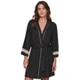 Robe Chambre Night Glam Preto Lua Lua