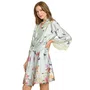 Robe Curto Marina Floral Verde Miss Victtoria