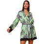 Robe Curto Miami Onça Verde Miss Victtoria