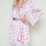 Robe Curto Opala Floral e Pink Miss Victtoria