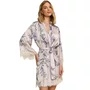 Robe Curto Pinha Lavanda Bege Miss Victtoria