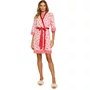Robe Estampa Cereja Rosa Miss Victtoria