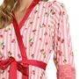 Robe Estampa Cereja Rosa Miss Victtoria