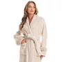 Robe Gianne Longo Bege Daniela Tombini