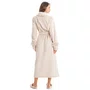 Robe Gianne Longo Bege Daniela Tombini