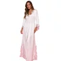Robe Longo Viena Branco Miss Victtoria