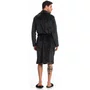 Robe Maculino Leo Preto Fleece Tombini