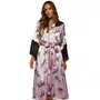 Robe Midi Capetown Zebra Cinza Miss Victtoria