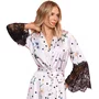 Robe Midi Paris Floral Poas Miss Victtoria