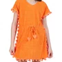 Roupão Atoalhado Linda Laranja Siri Kids