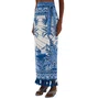 Saia Afeto Tropical Azul