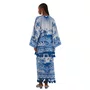 Saia Afeto Tropical Azul