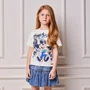 Saia Jeans Balone Estilo Cargo Anime