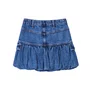 Saia Jeans Balone Estilo Cargo Anime