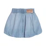 Saia Jeans Balone Jeans Claro Momi