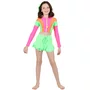 Saia Julia Verde Neon Siri Kids