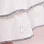 Saia Short Algodão Babados Laço Puffer Xadrez Pituchinhus