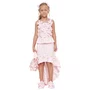 Saia Short Conceito Mullet Babado e Laços Rosa Baby Pituchinhus