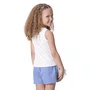 Saia Short Jeans Fino Babadinho Pituchinhus
