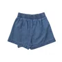 Saia Short Jeans Fino Babadinho Pituchinhus
