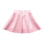 Saia Short Malha Brilho Rosa Claro Barbie Pituchinhus