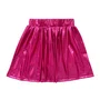 Saia Short Malha Shine Rosa Pink Barbie Pituchinhus