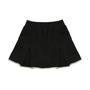Saia Short Moletom Pregas Preto Debrum Pituchinhus