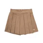 Saia Short Sarja Pregas Caramelo Pituchinhus