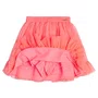 Saia Tule Babadinho Rosa Neon Momi