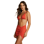 Saia Vermelho Burnt Red West Cia Maritima