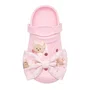 Sandália Clogs Laço Puffer Ursinha Pituchinhus