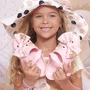 Sandália Clogs Laço Puffer Ursinha Pituchinhus
