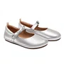 Sapatilha Brigitte Couro Sterling Silver Prata Tip Toey Joey