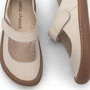 Sapatilha Chevalchee Couro Creme Petit Cheval