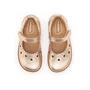 Sapatilha Couro Sweetheart Metalic Salmon Tip Toey Joey