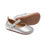Sapatilha Dorothy Couro Sterling Silver Prata Tip Toey Joey