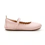 Sapatilha Misty Couro Blossom Pink Metalic Tip Toey Joey