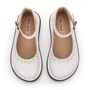 Sapatilha Patinete Couro Branco Petit Cheval
