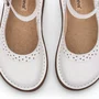 Sapatilha Patinete Couro Branco Petit Cheval