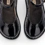 Sapatilha Patinete Couro Preto Noir Petit Cheval