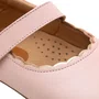 Sapatilha Roundy Couro Rosa Blossom Pink Tip Toey Joey