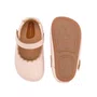 Sapatilha Roundy Couro Rosa Blossom Pink Tip Toey Joey