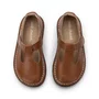 Sapato Colegial Couro Nut Caramelo Petit Cheval